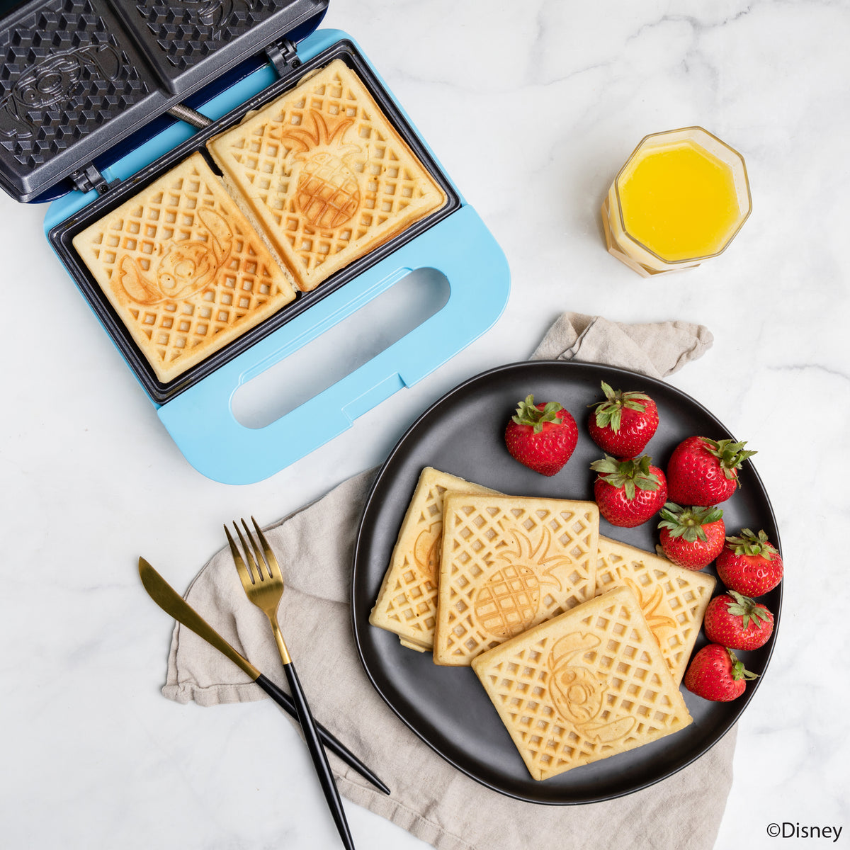 Disney Lilo and Stitch Waffle Maker