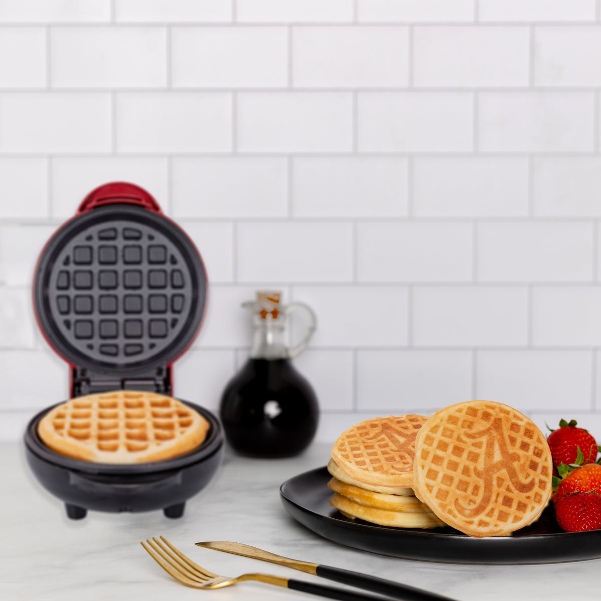 Alabama Crimson Tide Mini Waffle Maker