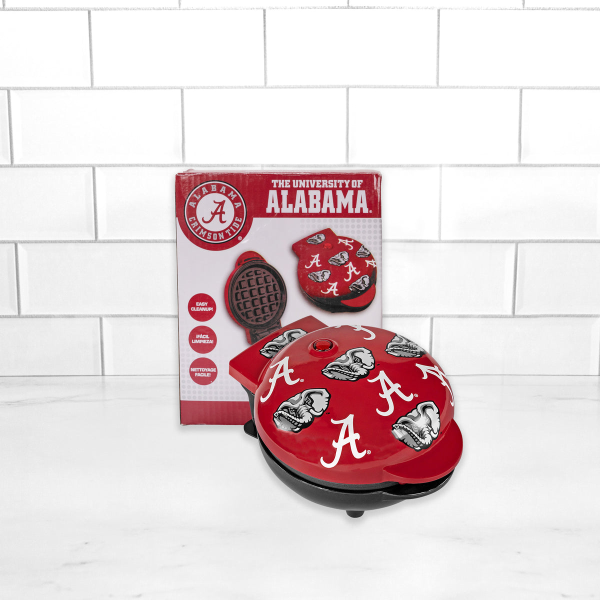 Alabama Crimson Tide Mini Waffle Maker