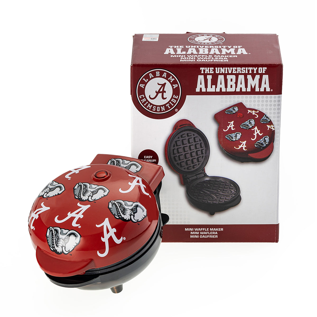 Alabama Crimson Tide Mini Waffle Maker