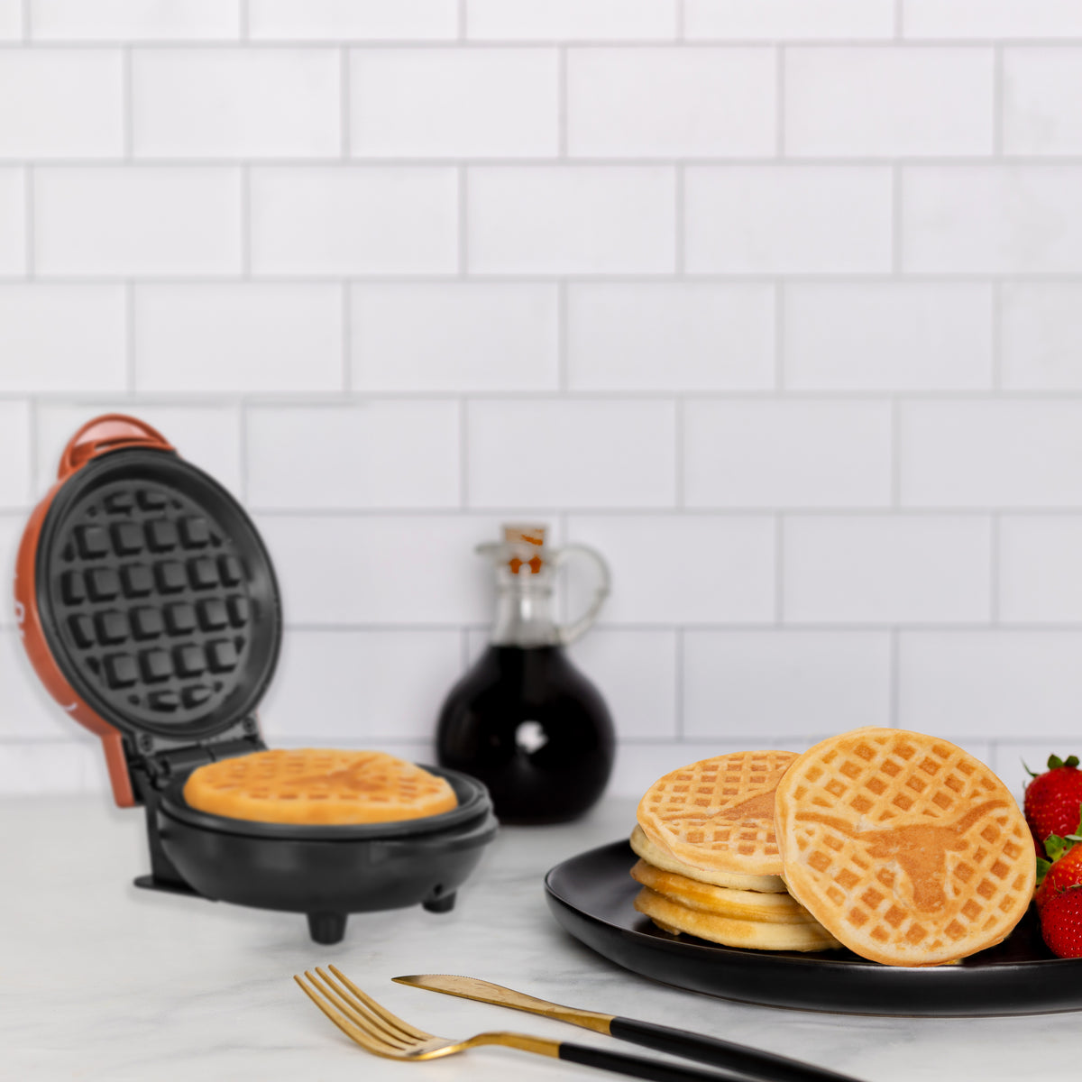 Texas Longhorns Mini Waffle Maker