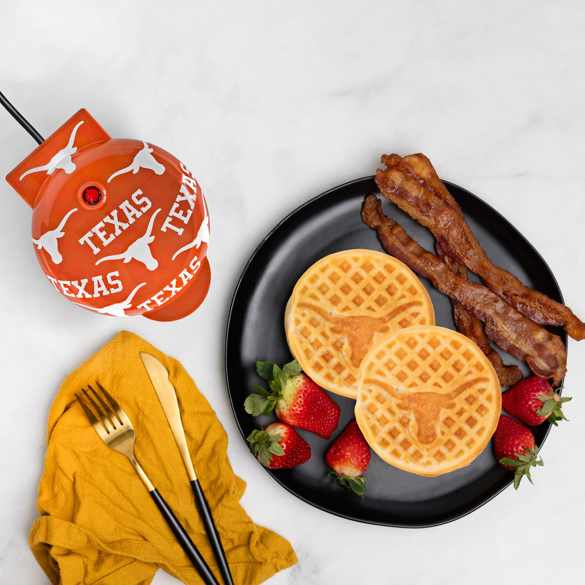 Texas Longhorns Mini Waffle Maker