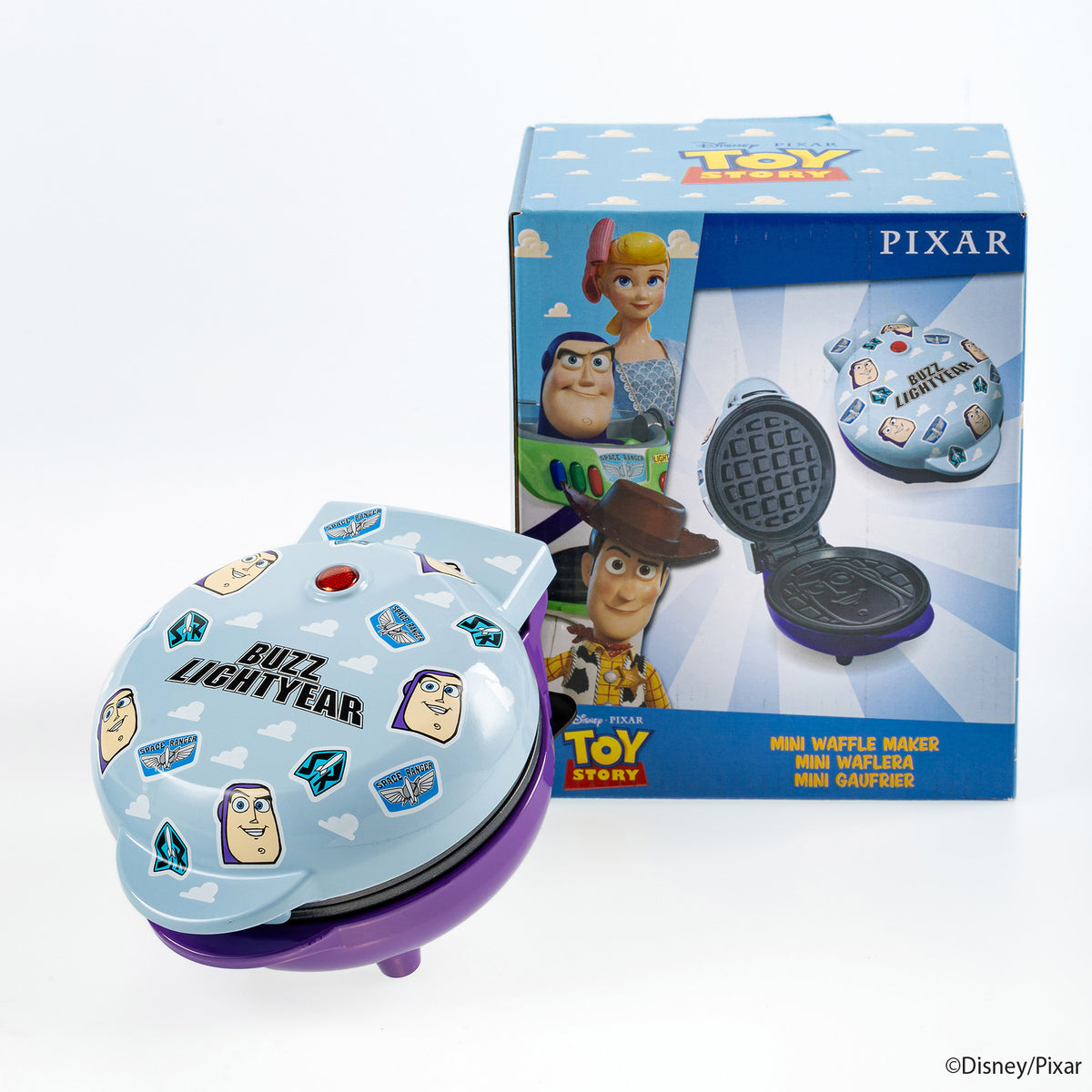 Disney Pixar Toy Story Buzz Lightyear Mini Waffle Maker