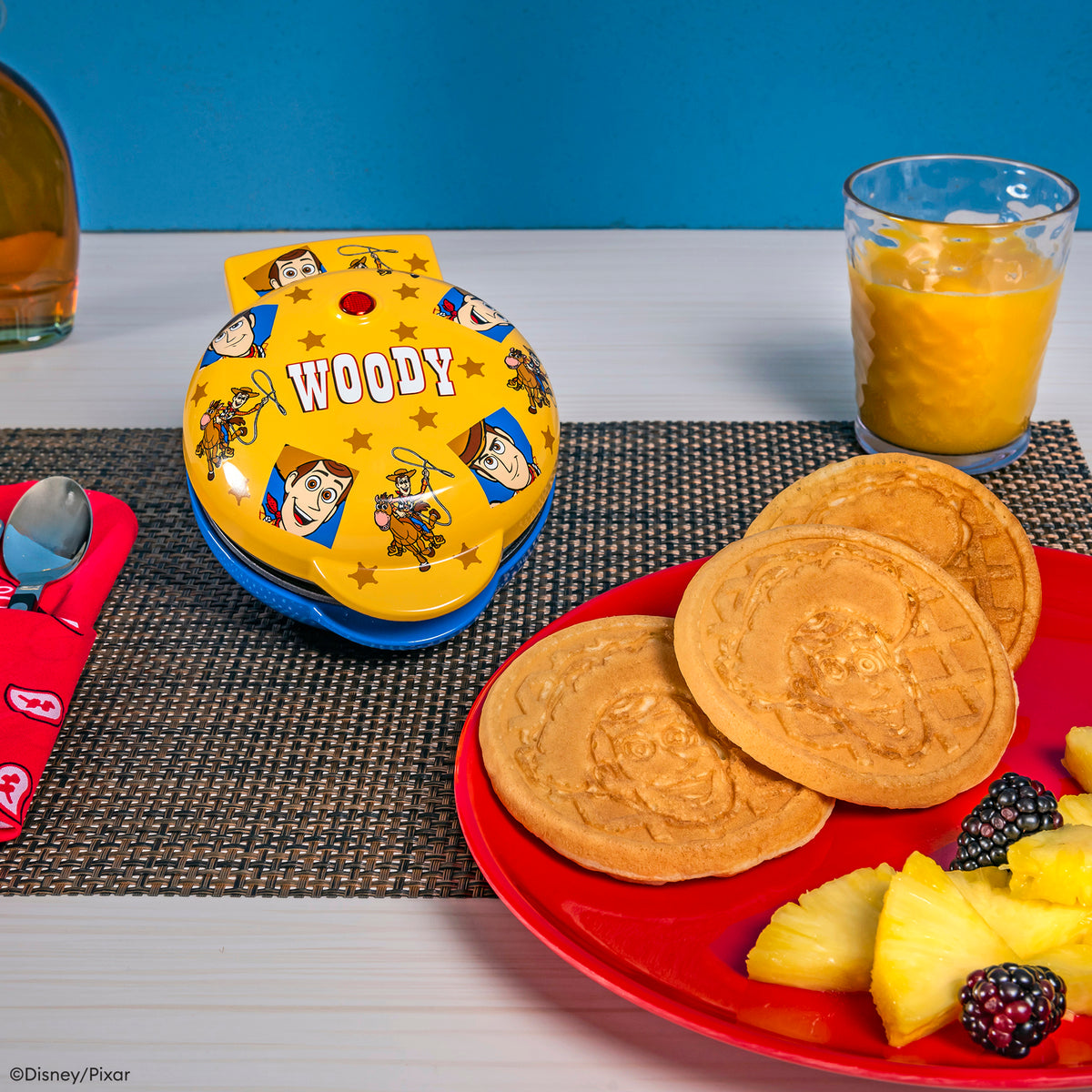 Disney Pixar Toy Story Woody Mini Waffle Maker