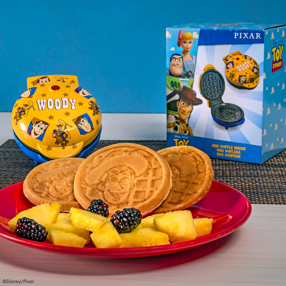 Disney Pixar Toy Story Woody Mini Waffle Maker