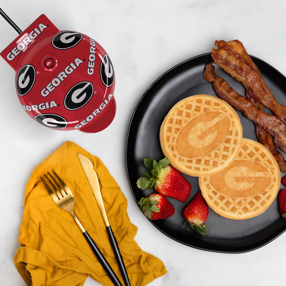 Georgia Bulldogs Mini Waffle Maker