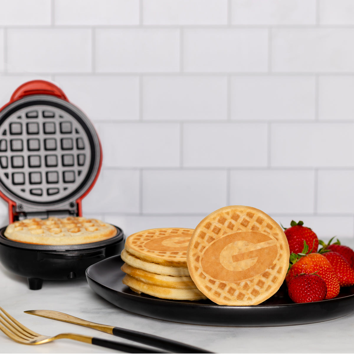 Georgia Bulldogs Mini Waffle Maker