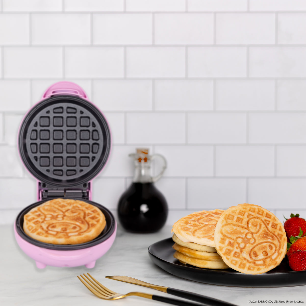 Hello Kitty My Melody Mini Waffle Maker