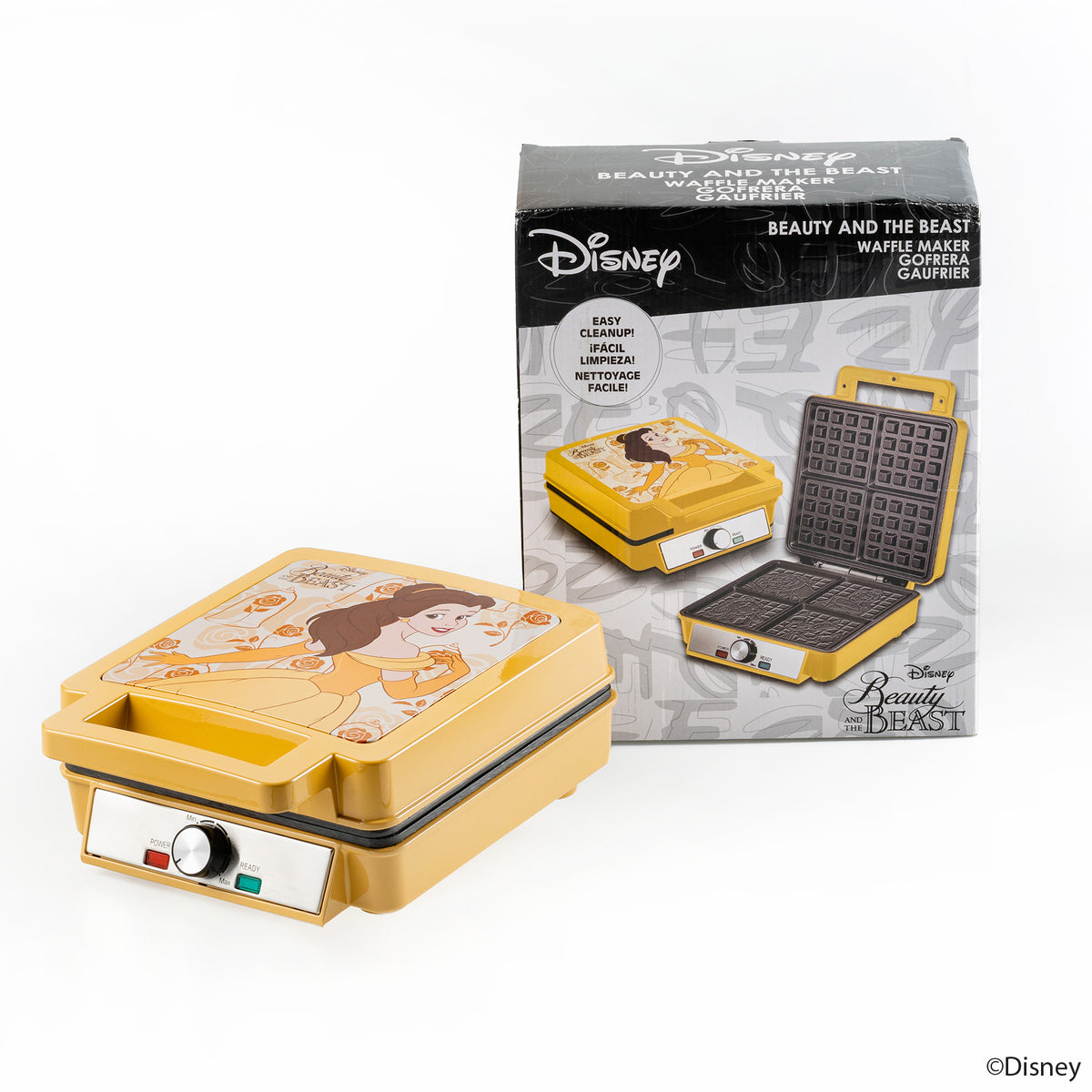 Disney Beauty and the Beast Deluxe Waffler