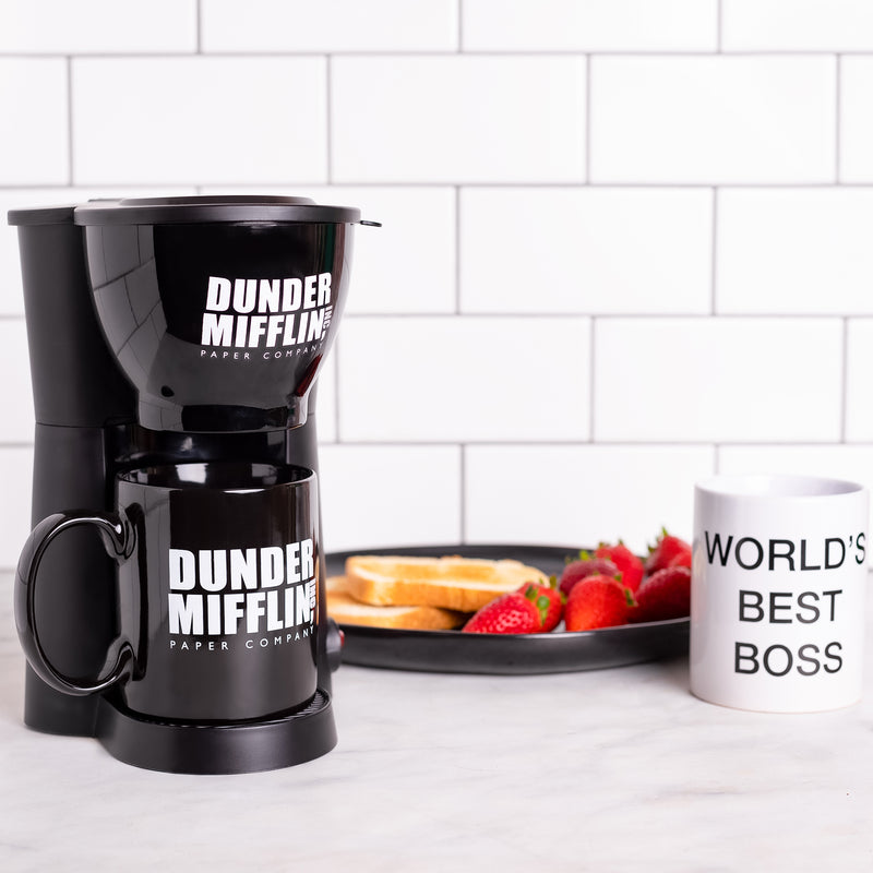The Office Coffee Maker 3pc Set Uncanny Brands