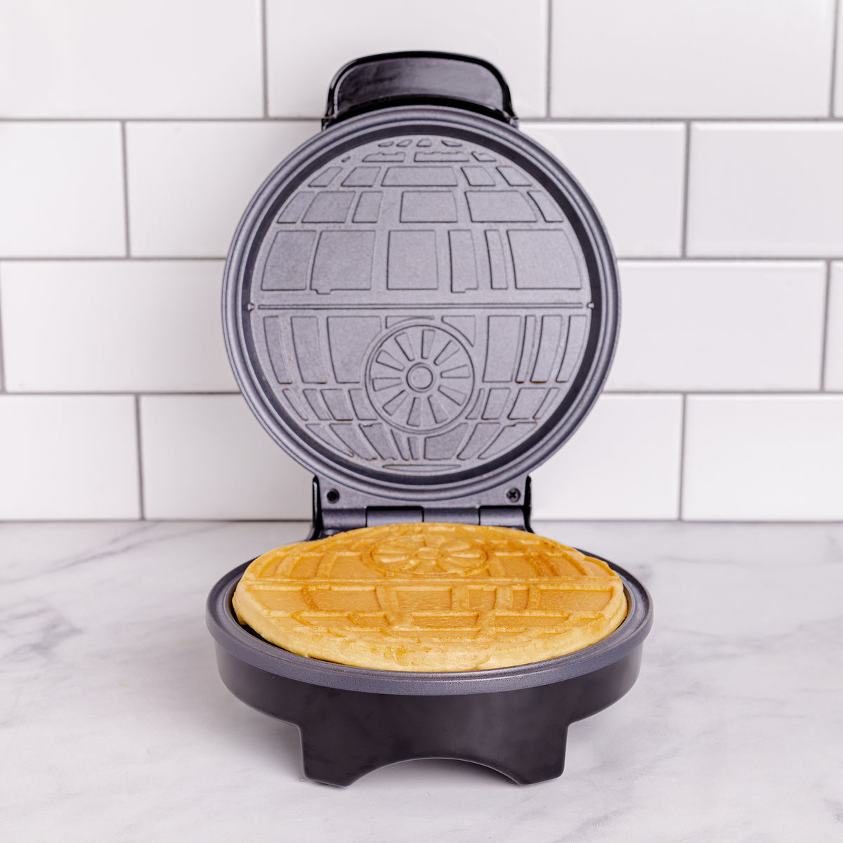 Uncanny Brands Star Wars Halo Death Star Waffle Maker - 21874506