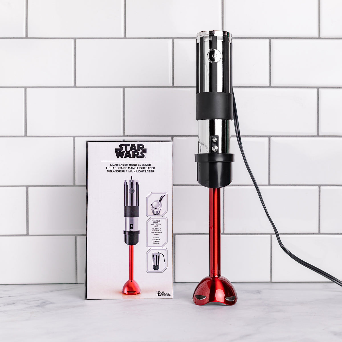 Star Wars Lightsaber Electric Salt & Pepper Mill Grinder Set
