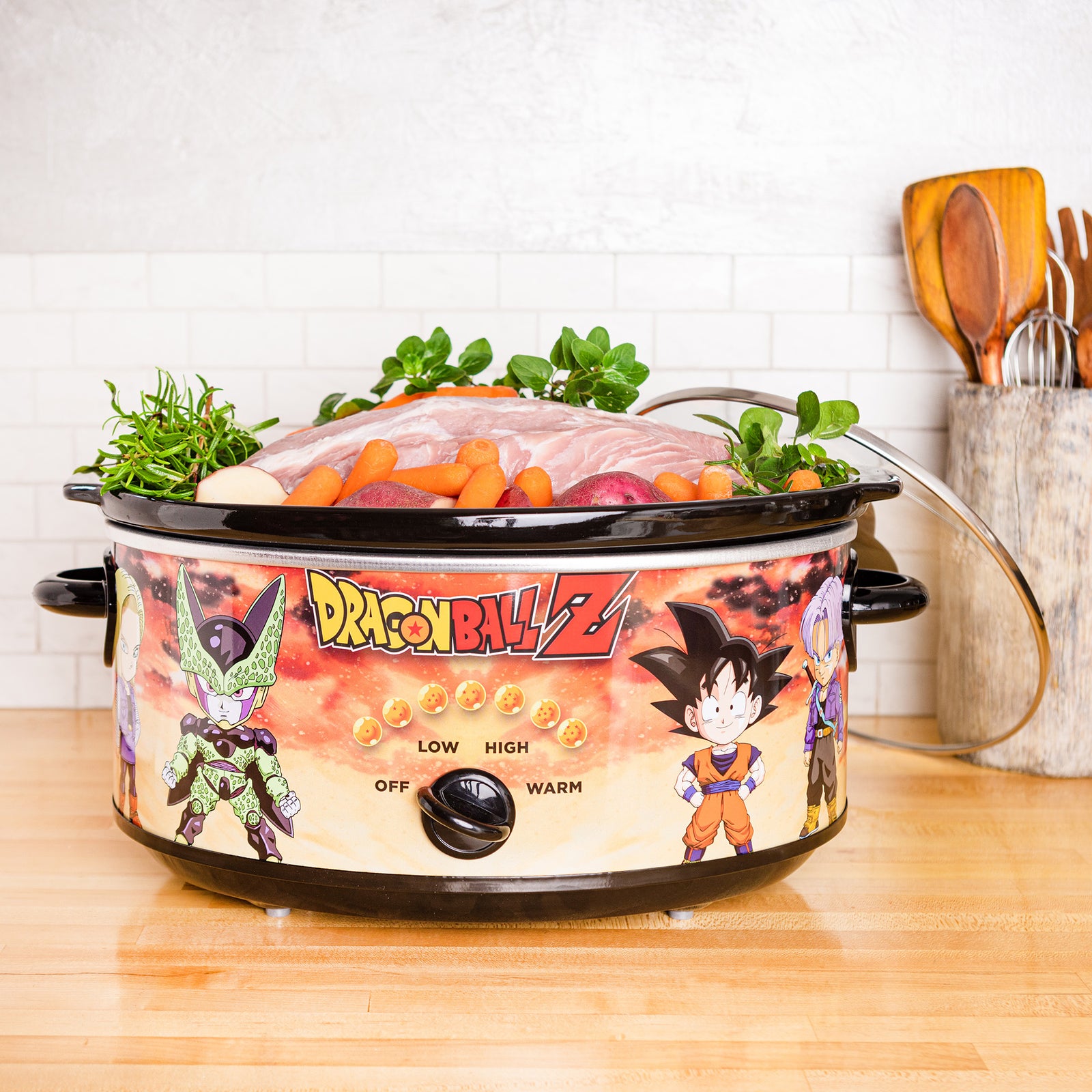 Uncanny Brands Dragon Ball Z Waffle Maker - Make Dragon Ball Waffles, 1 -  Baker's