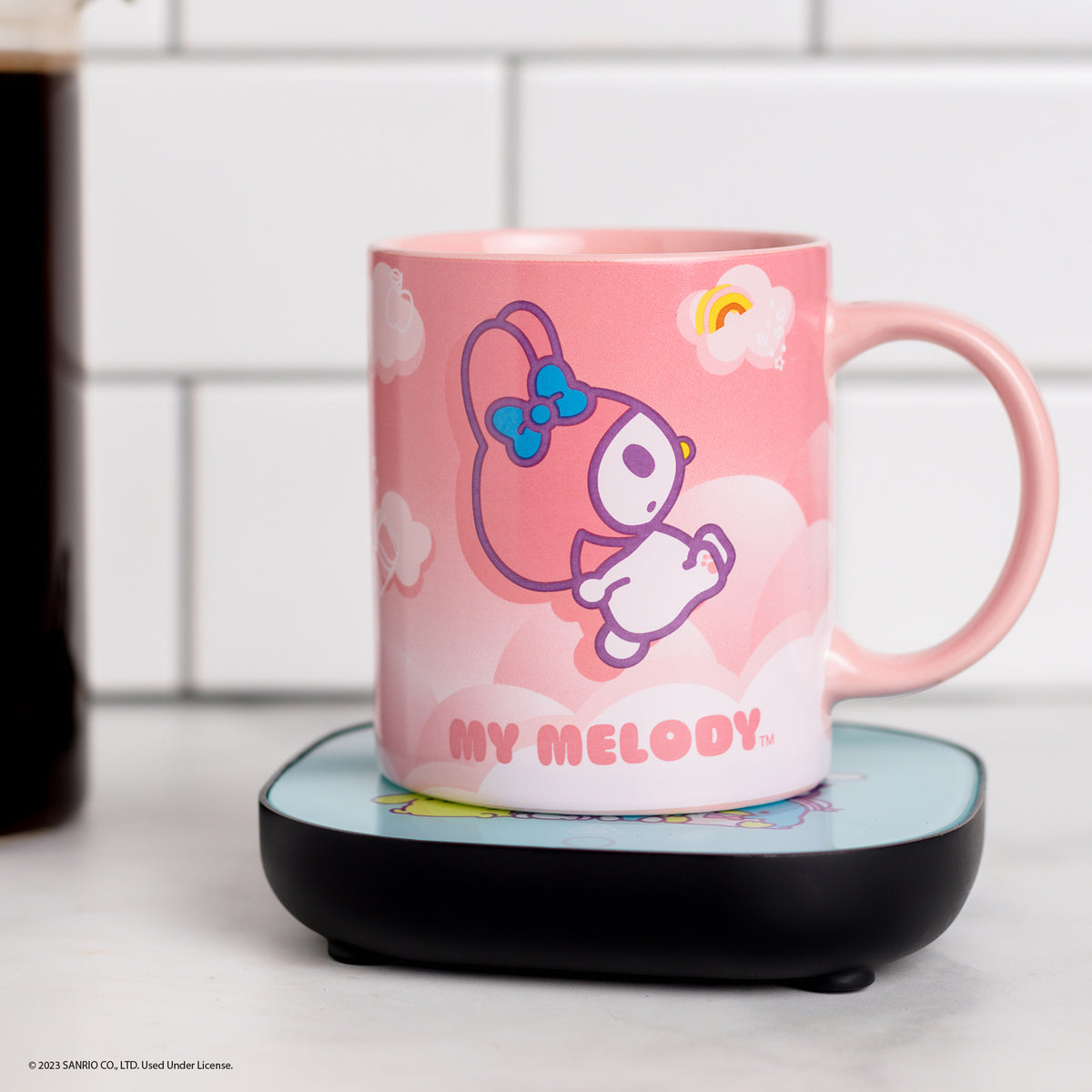 Hello Kitty My Melody Coffee Mug Warmer Set
