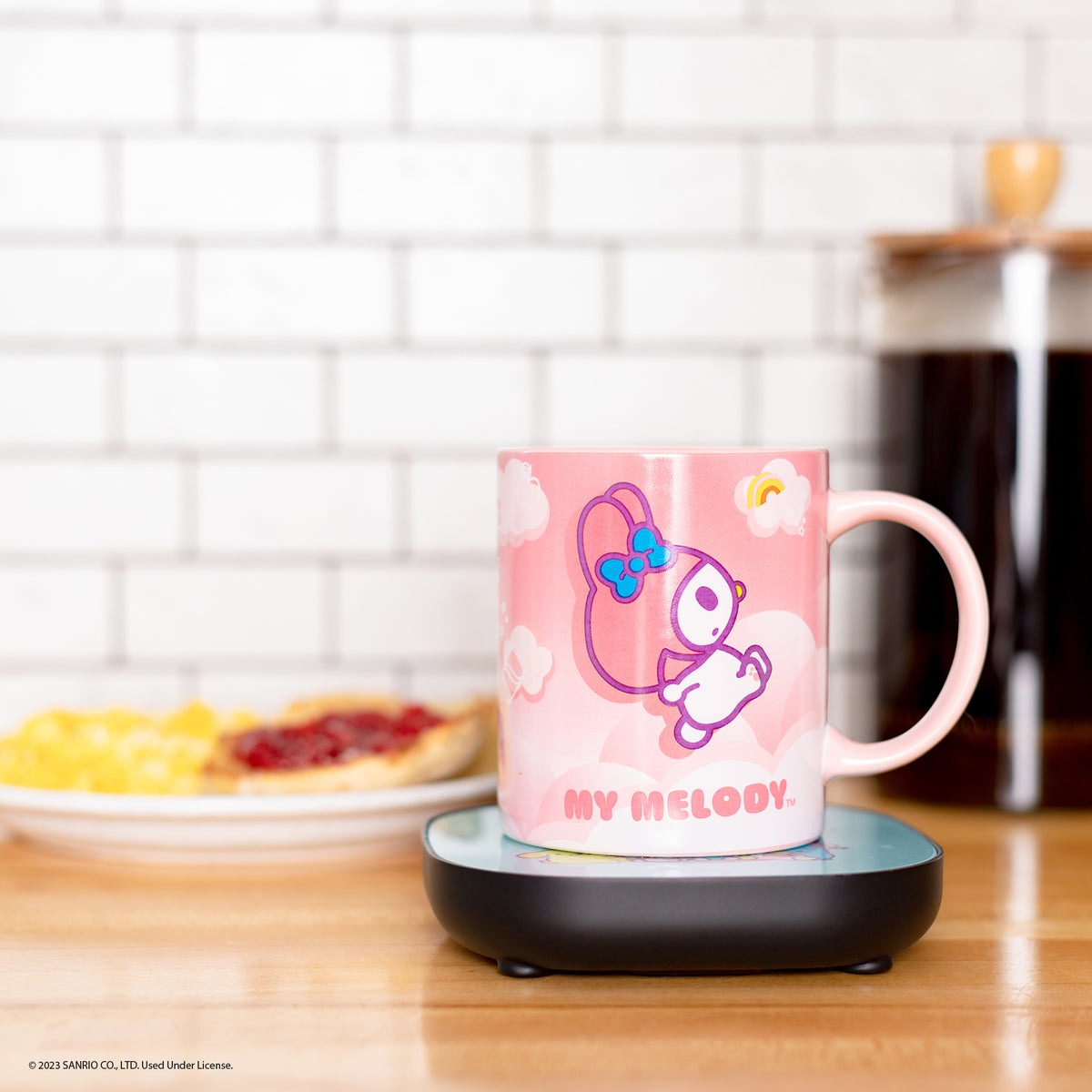 Hello Kitty My Melody Coffee Mug Warmer Set