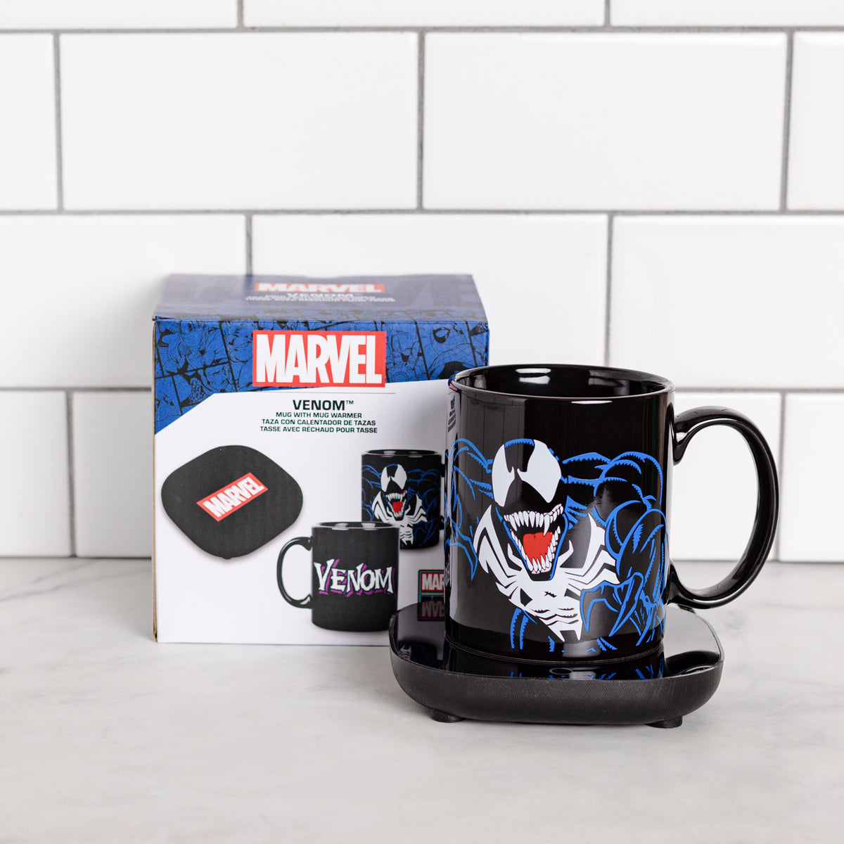 Marvel Venom 12oz Mug Warmer Set