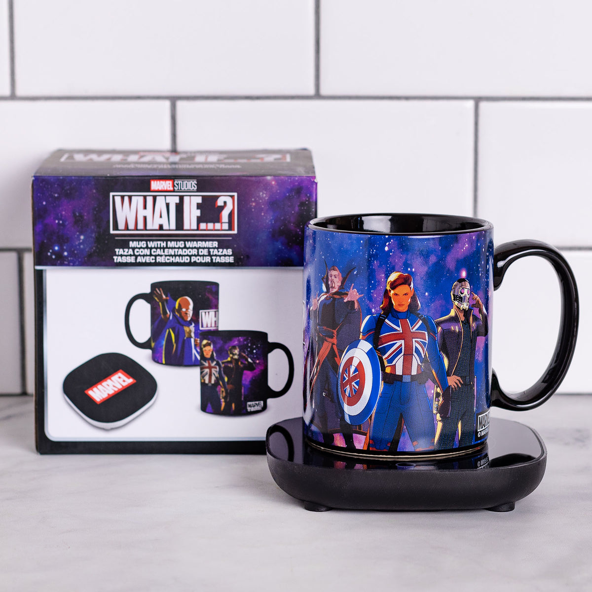 Uncanny Brands Marvel What If? Mug Warmer with Mug – Keeps Your Favorite Beverage  Warm - Auto Shut On/Off MW1-MVM-WIF1, Color: Black - JCPenney