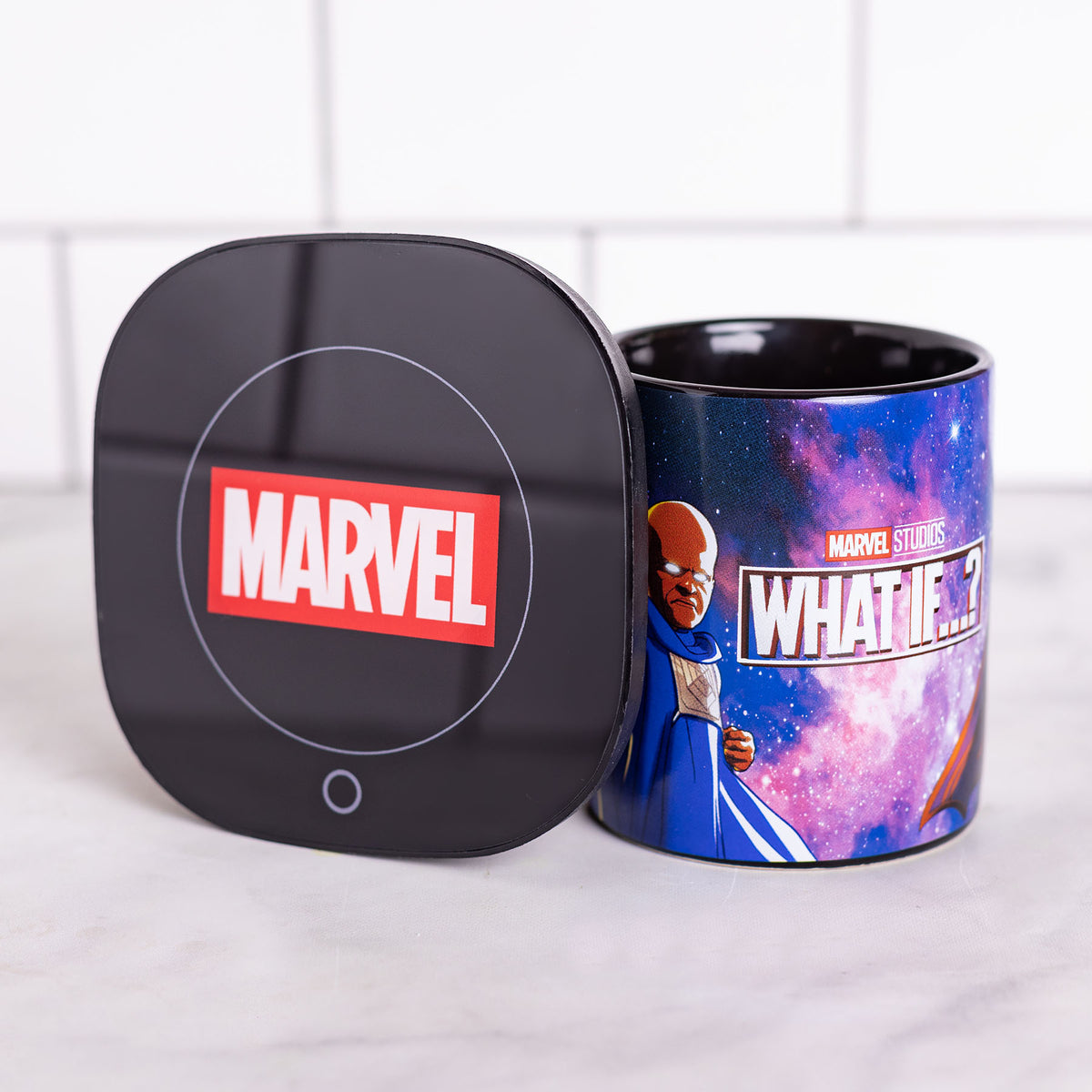 Marvel What If? 12oz Mug Warmer Set