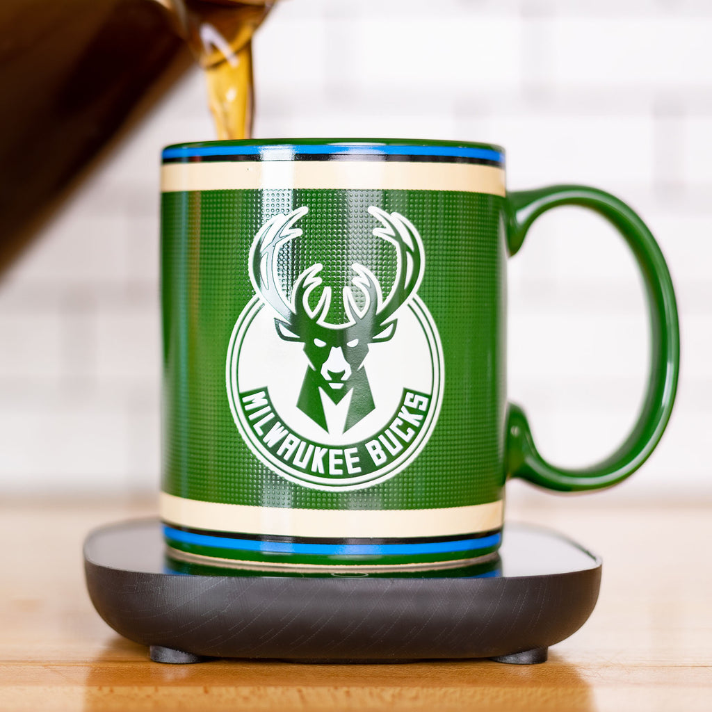 Uncanny Brands NBA Milwaukee Bucks Bango Mascot Mug Warmer with Mug – Keeps  Your Favorite Beverage Warm - Auto Shut On/Off