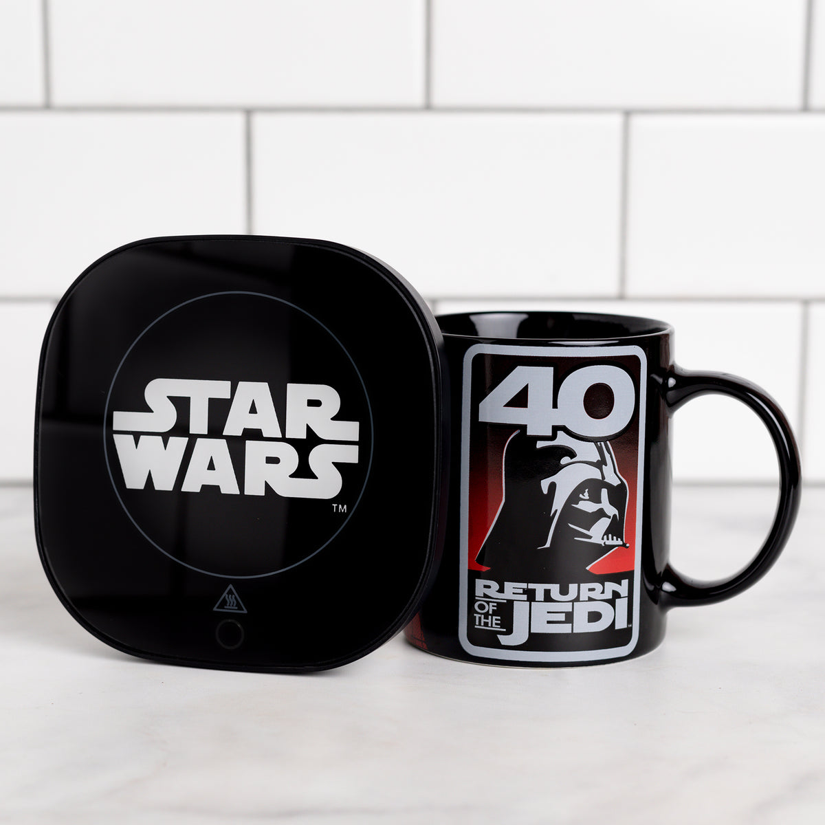 Star Wars Return of the Jedi 40th Anniversary 12oz Mug Warmer Set