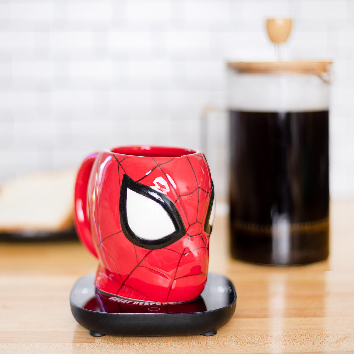 Marvel Spider-Man Mug Warmer Set