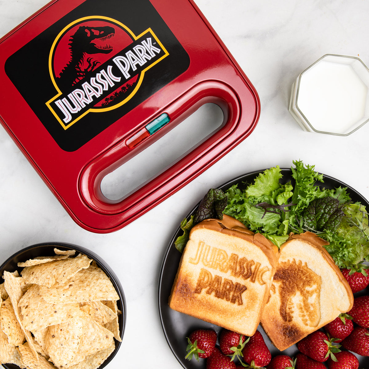 Uncanny Brands The Mandalorian Grilled Cheese Maker- Panini Press