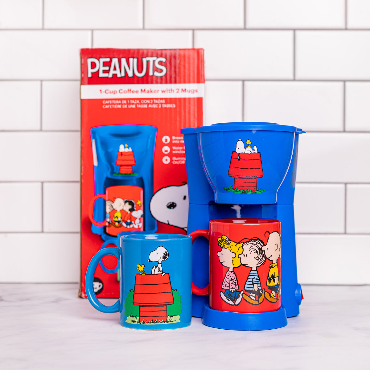 Peanuts Coffee Maker 3pc Set