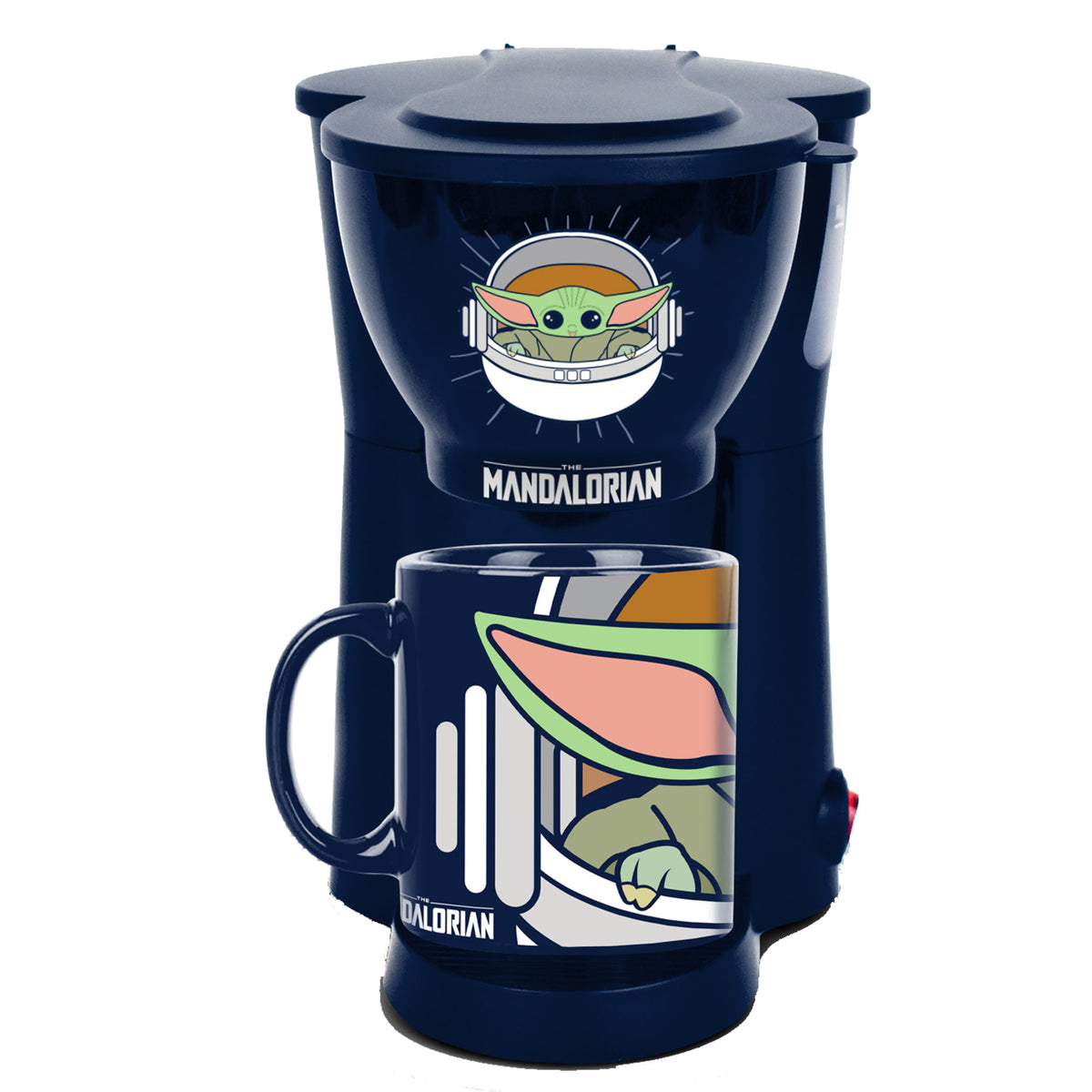 The Mandalorian Coffee Maker Set - Cup of Baby Yoda Joe (Rite Aide Exclusive)