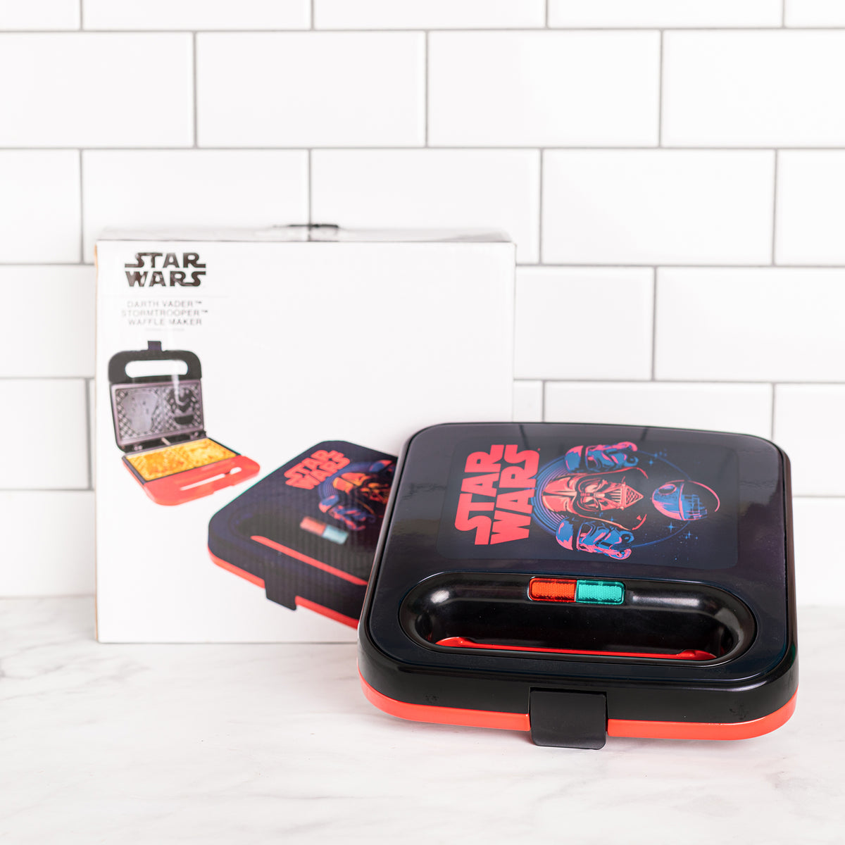 Star Wars Darth Vader &amp; Stormtrooper Waffle Maker