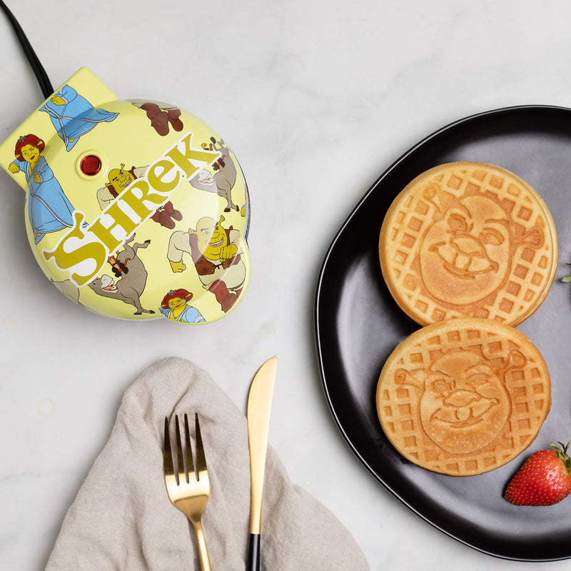 Shrek Mini Waffle Maker Uncanny Brands