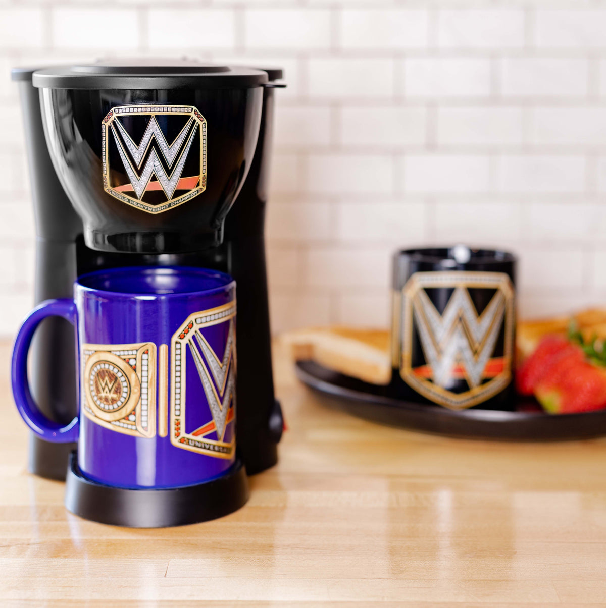 WWE Coffee Maker Gift Set